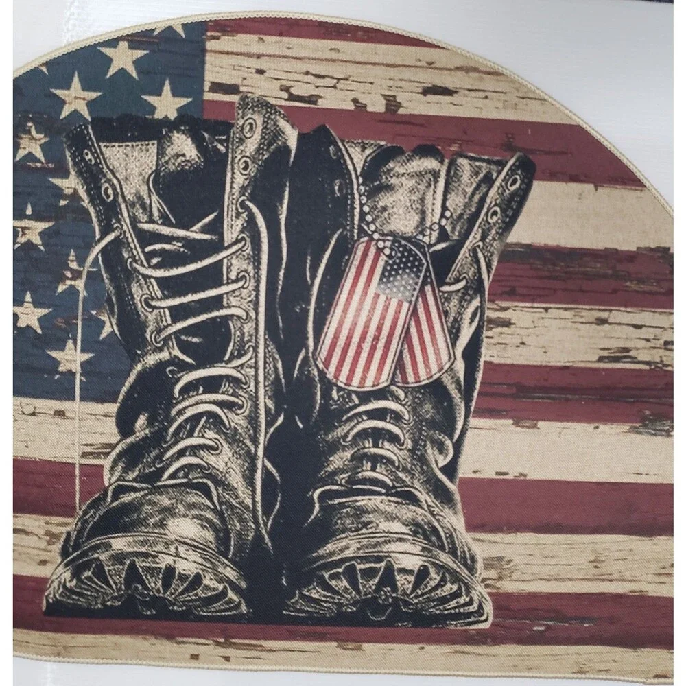 Polyester Bendable Rubber Back Floor Mat(17
